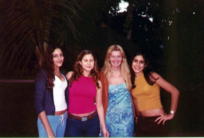 Mariana, Lu, eu e Mary