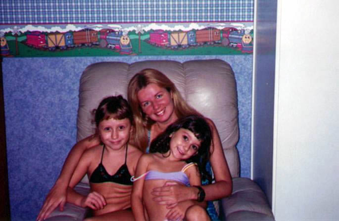 Eu, Giovana e Gabriela