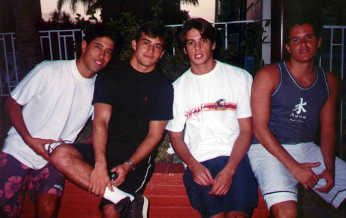 Felipe, Rodolfo, Pedro e Romero