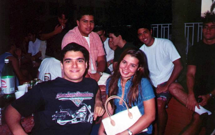 Marcello, Gabriela, Tim e Felipe