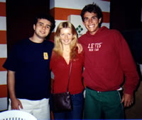 Pedro Cesar, eu e Leo