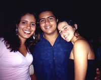 Erica, Tim e Clara