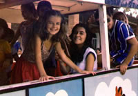 com minha tia raquel