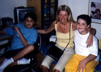 eu, meu sobrinho rafa e primo